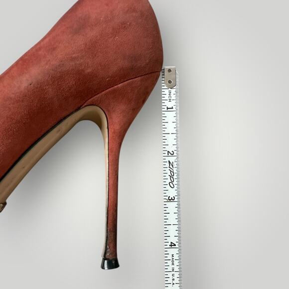 GUCCI Pink DIONYSUS Jeweled Tiger Heels Pumps Shoes sz40 - Picture 15 of 16